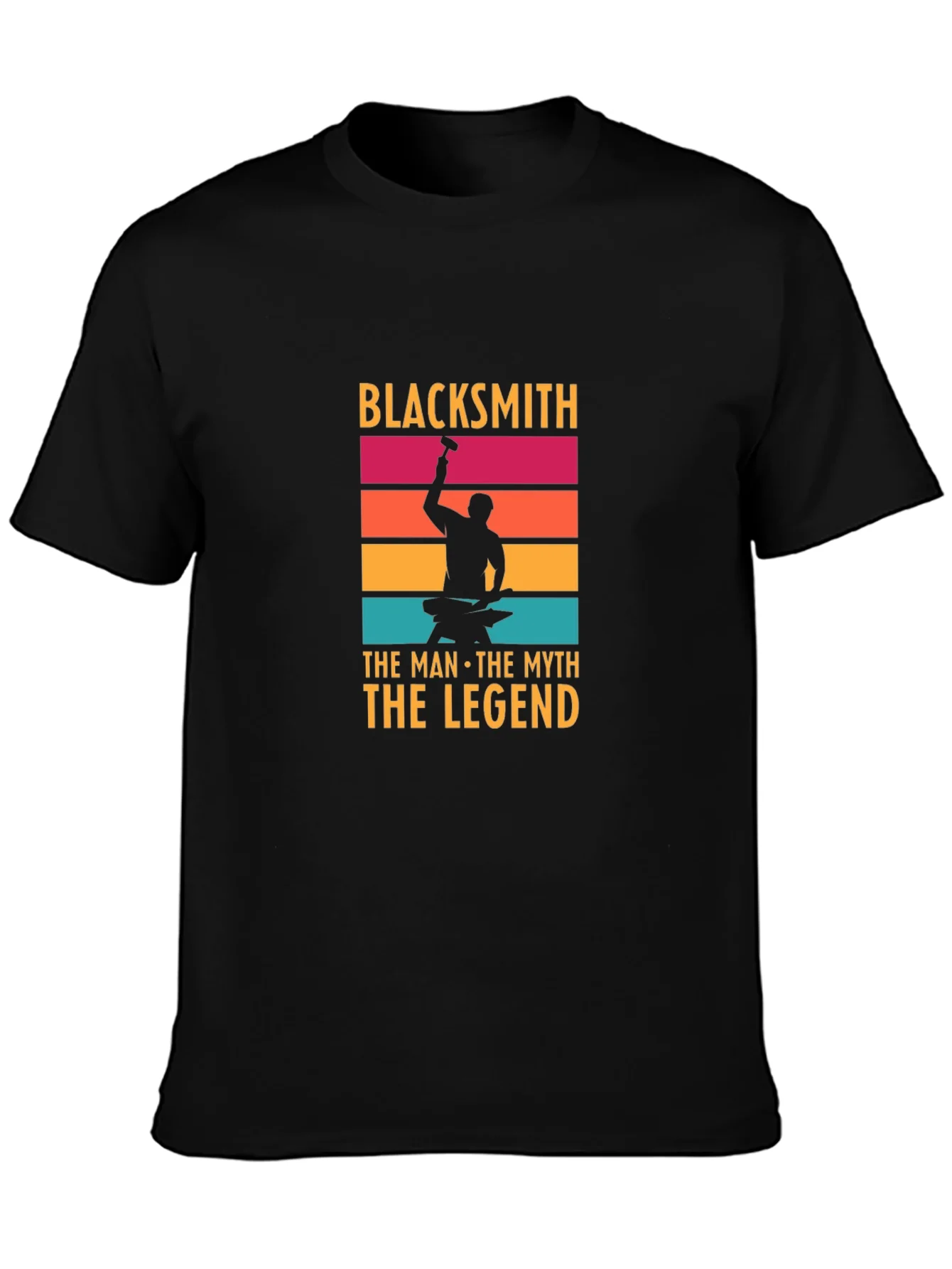 Blacksmith Man Myth Legend Graphic Tee