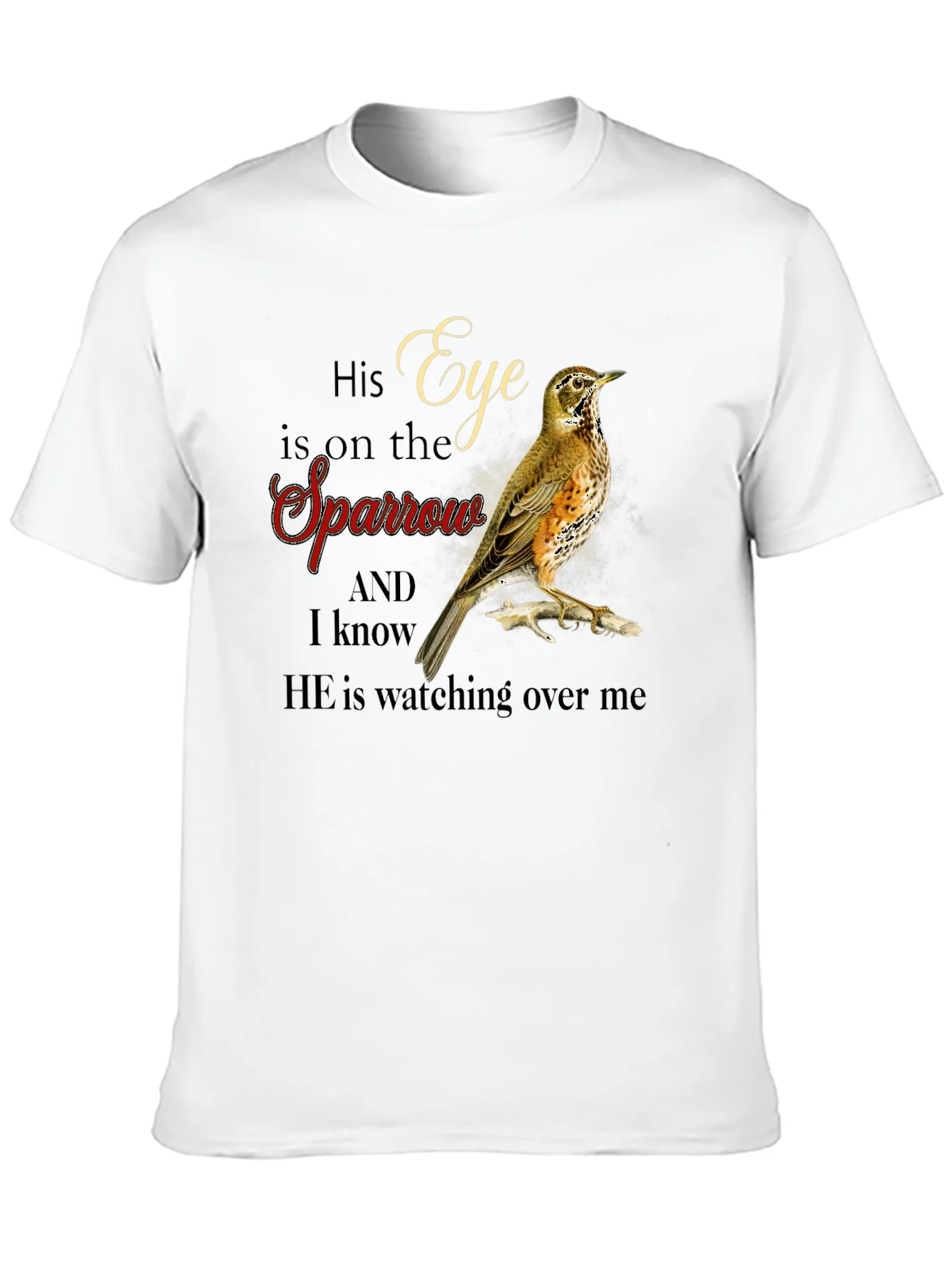 Eye is on the Sparrow Graphic T-Shirt