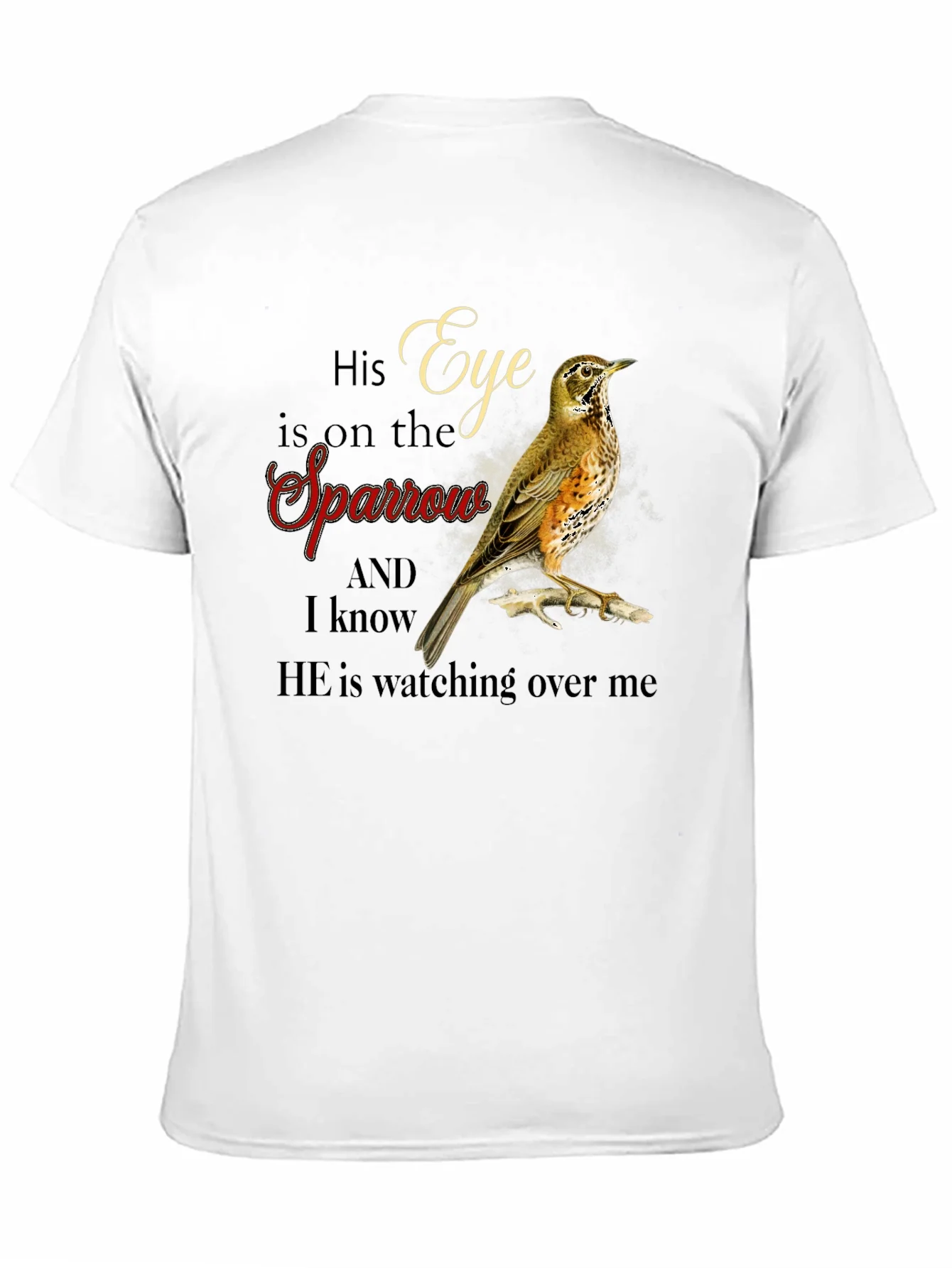 Eye is on the Sparrow Graphic T-Shirt