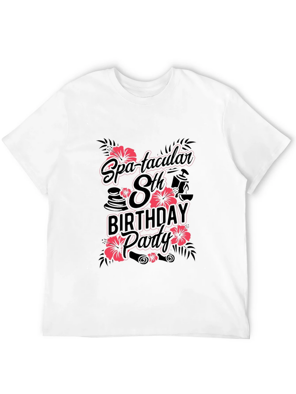 Spa-tacular 8th Birthday Party T-Shirt