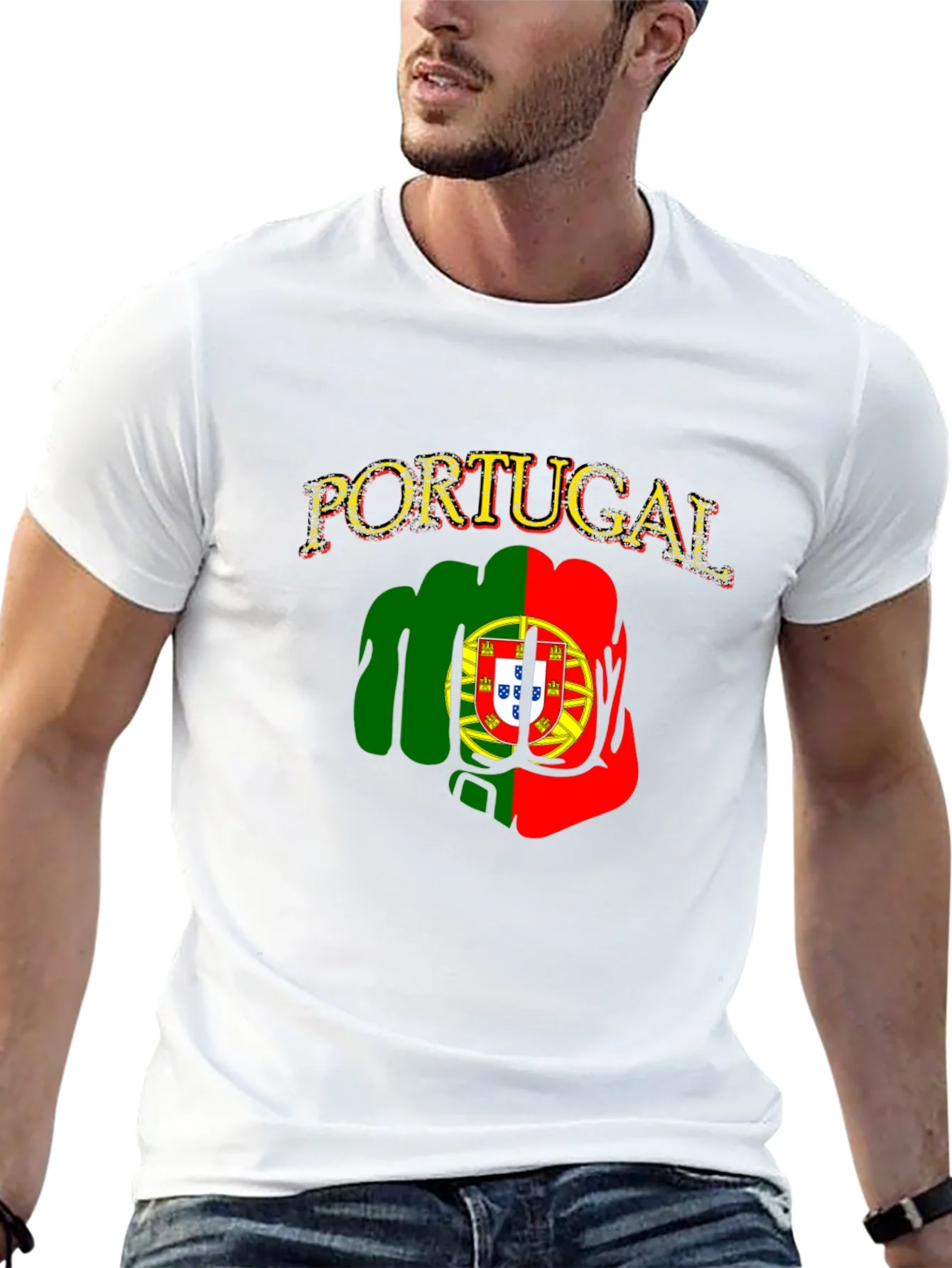 Portugal Fist Flag Pride T-Shirt