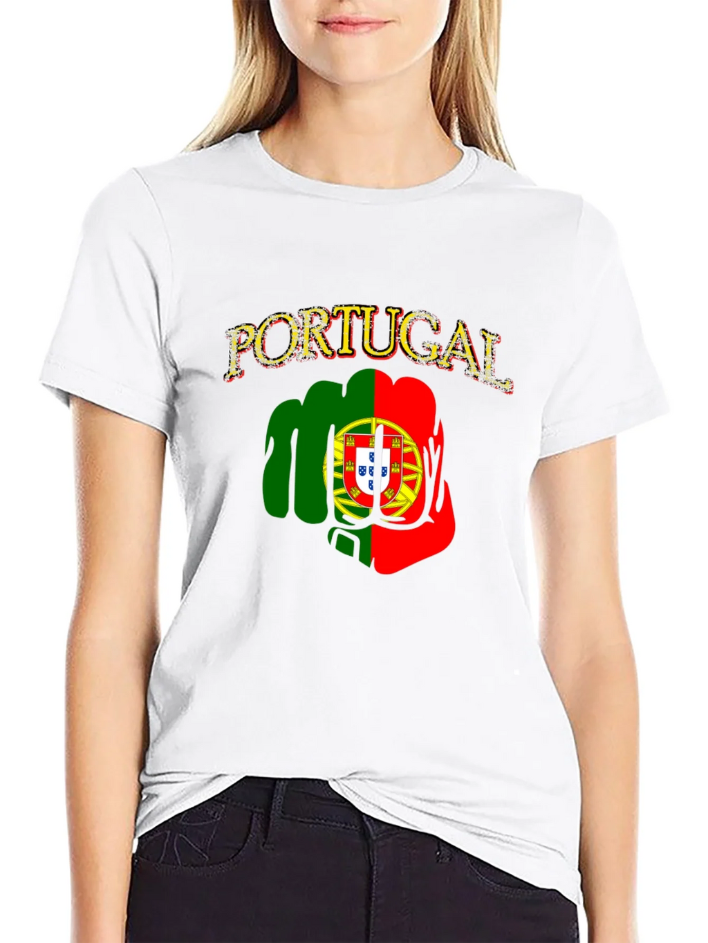 Portugal Fist Flag Pride T-Shirt