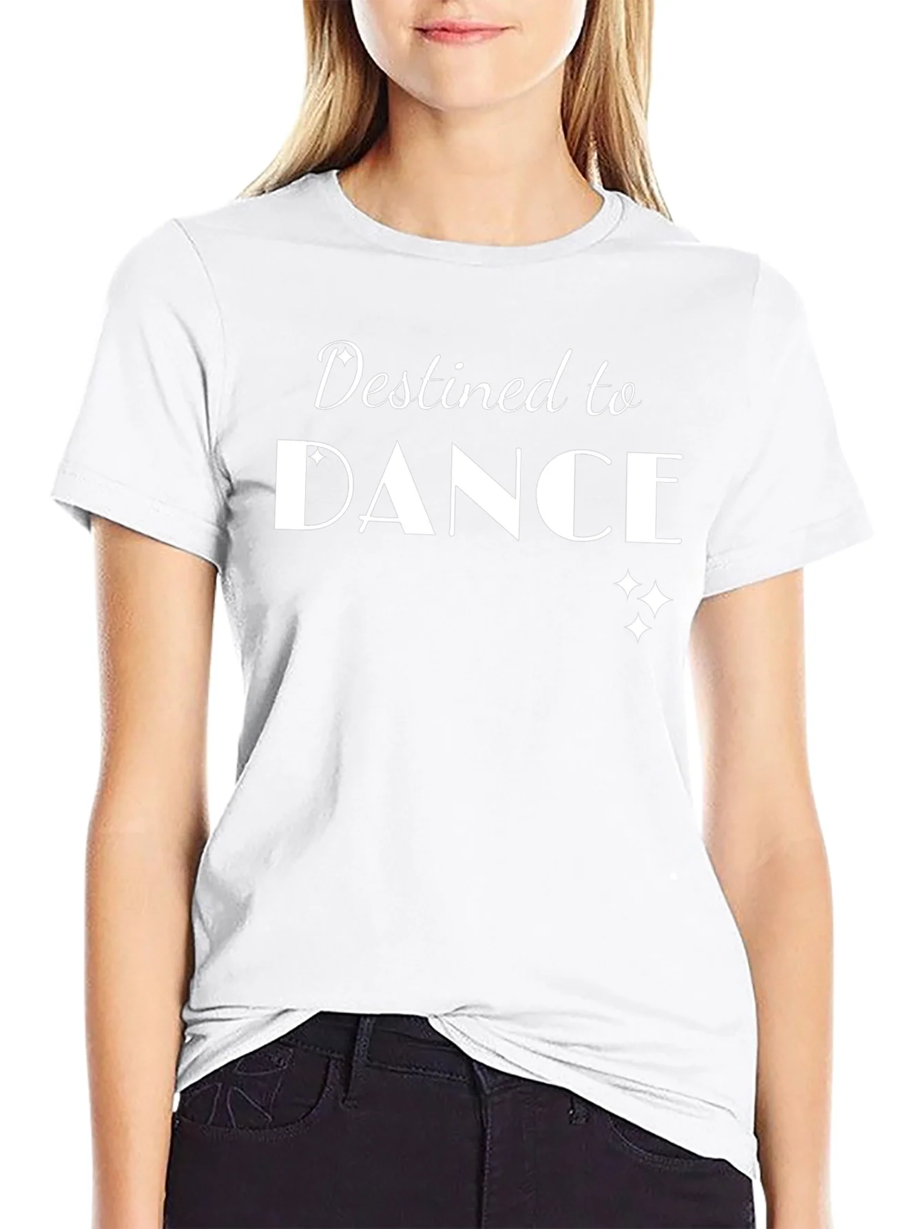 Destined to Dance Black Graphic Tee