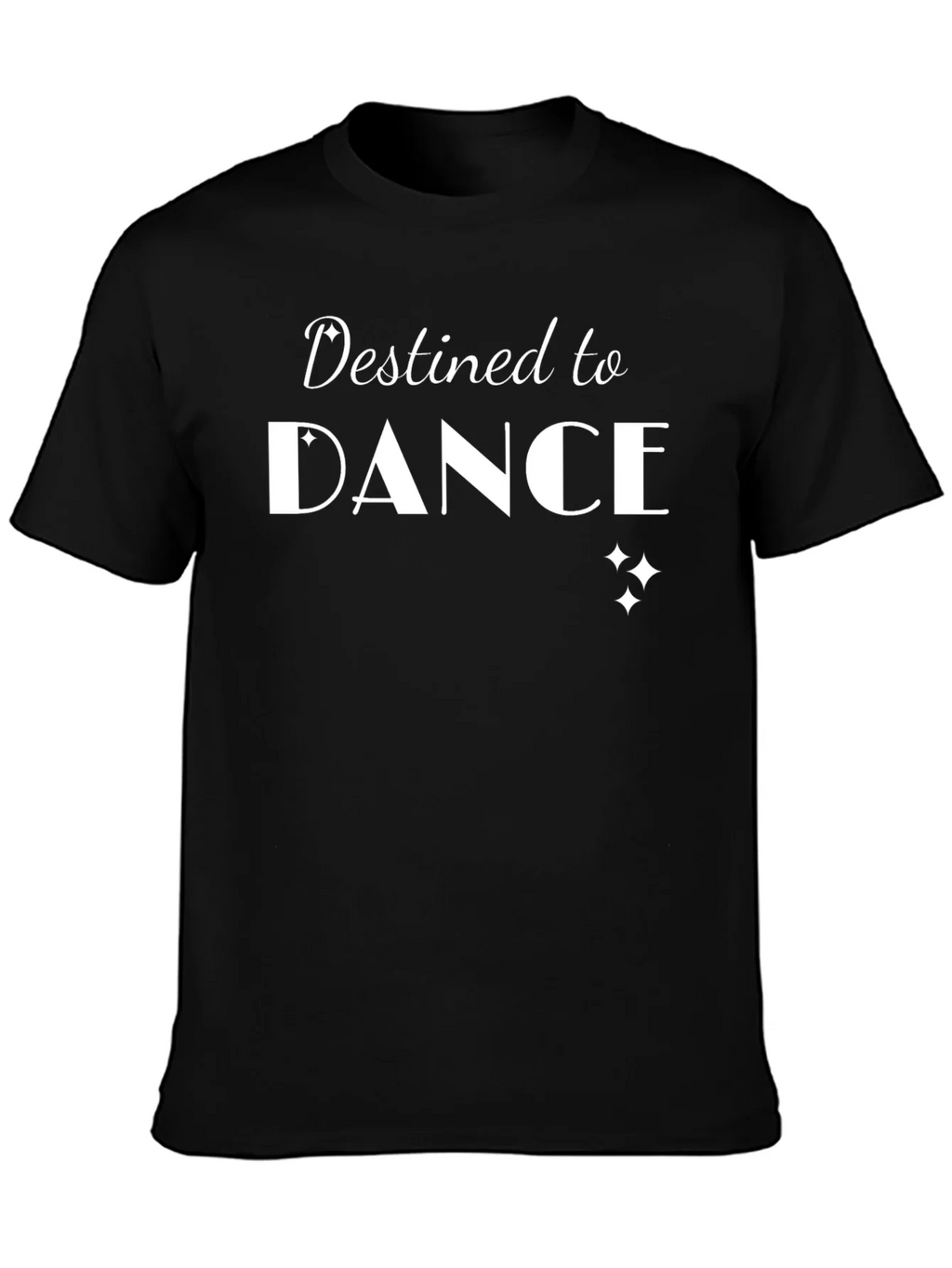 Destined to Dance Black Graphic Tee