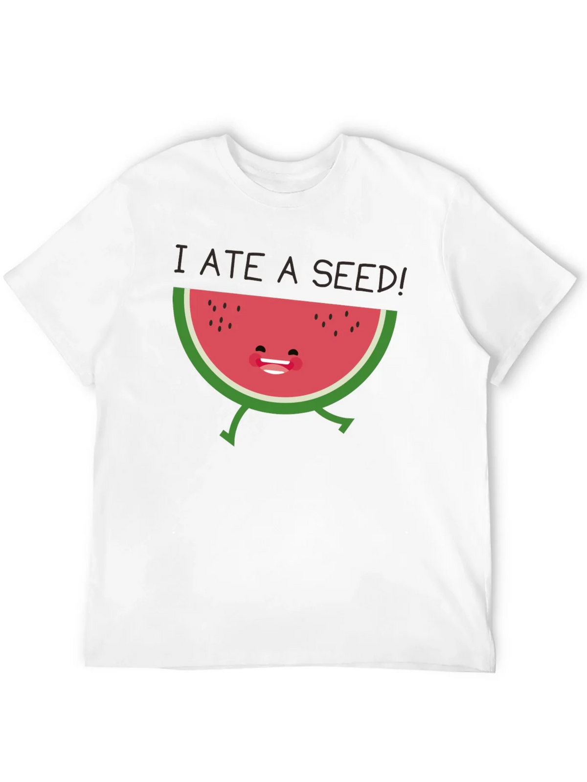 I Ate a Seed! Funny Watermelon Graphic Tee