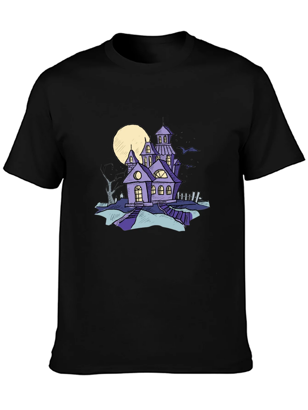 Haunted House Graphic Tee