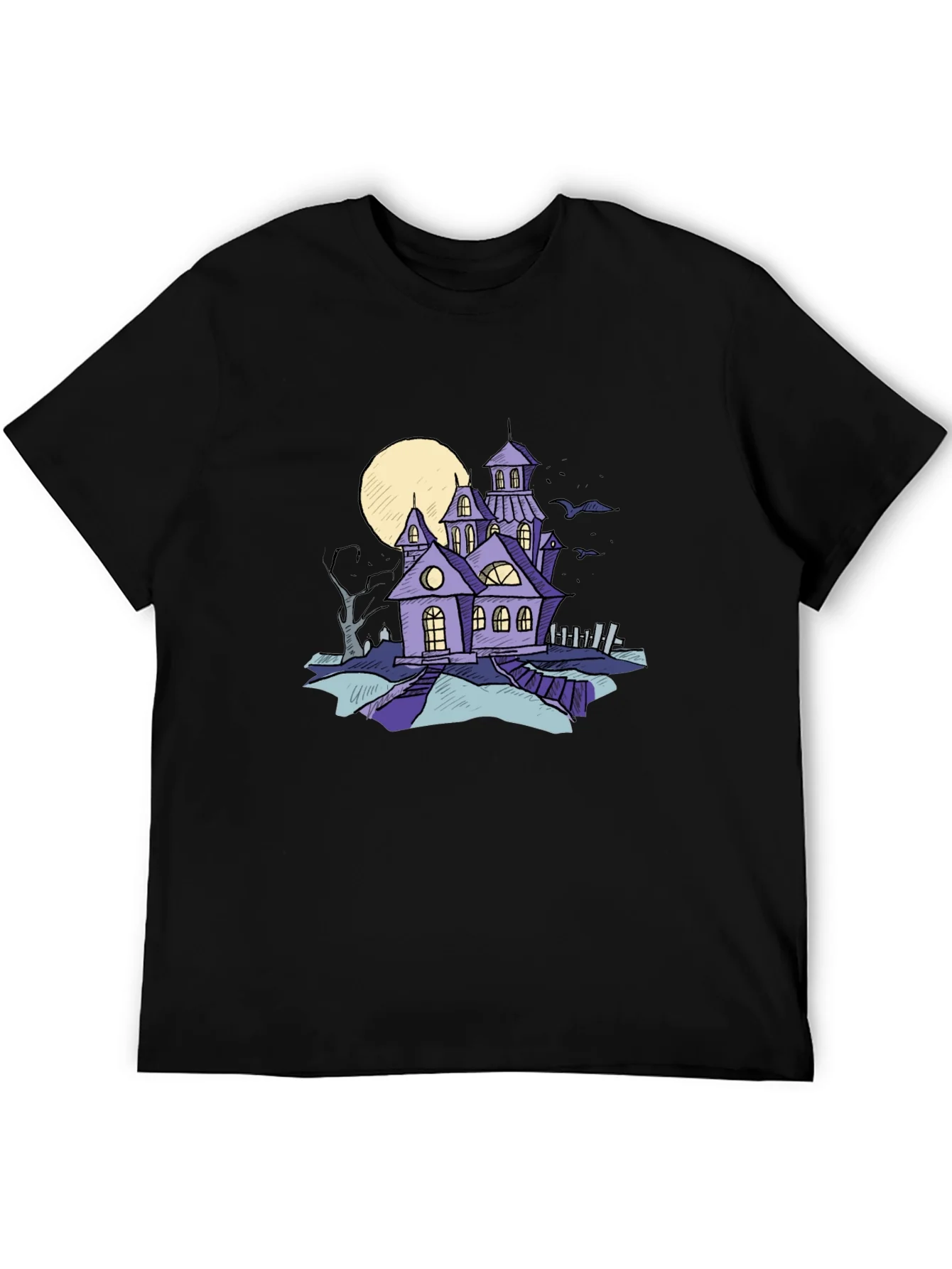Haunted House Graphic Tee