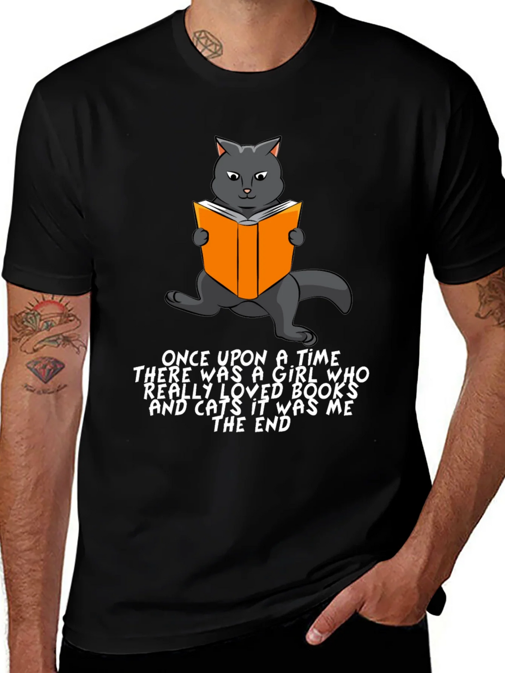 Cat Lover T-Shirt: Once Upon a Time...