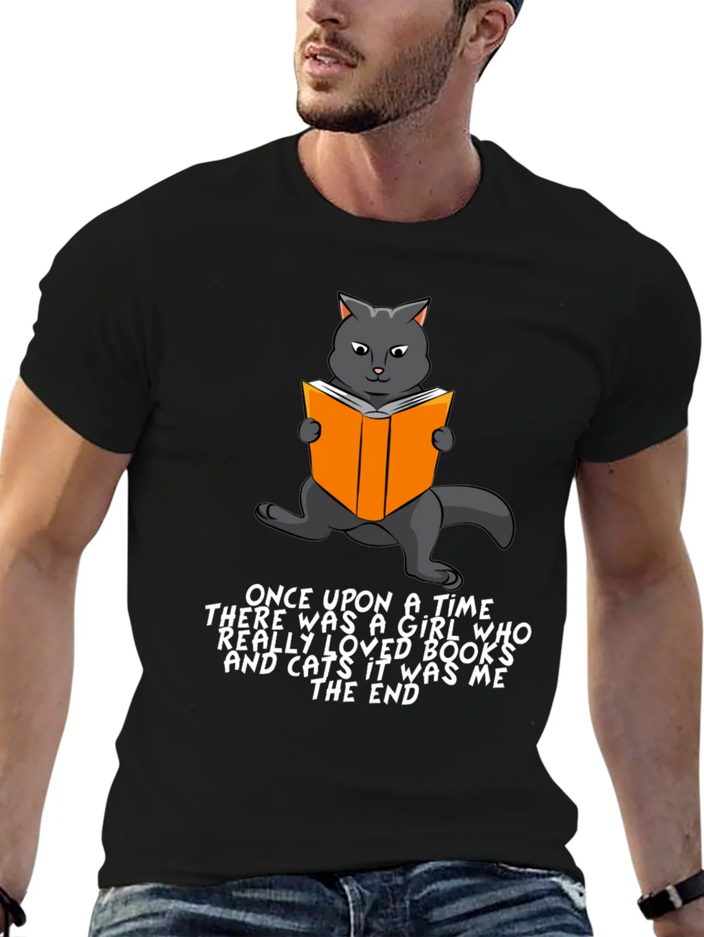 Cat Lover T-Shirt: Once Upon a Time...