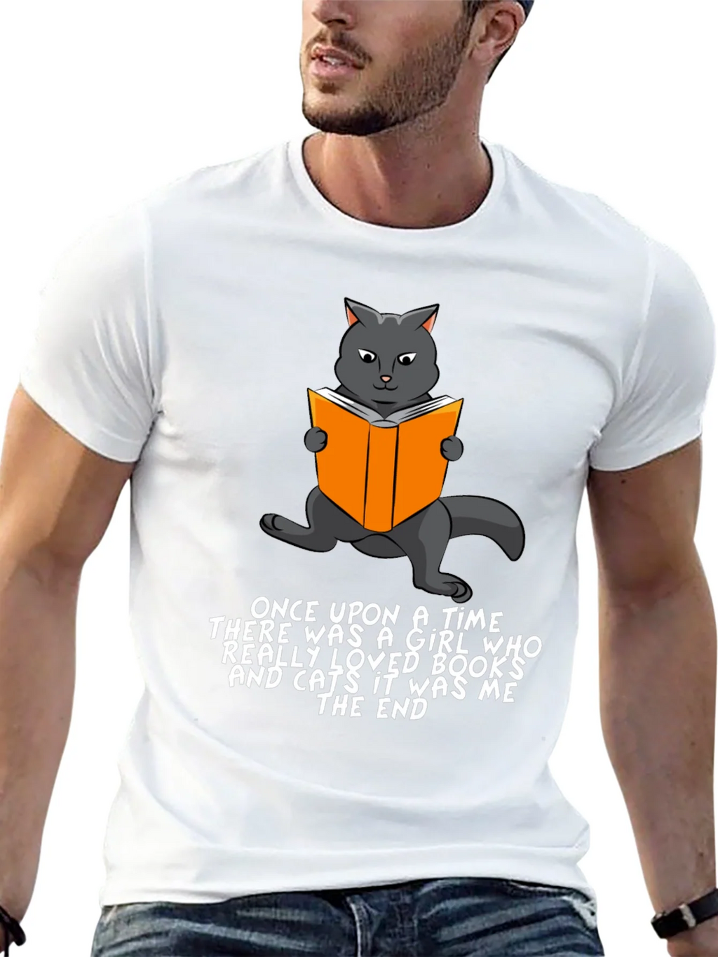 Cat Lover T-Shirt: Once Upon a Time...