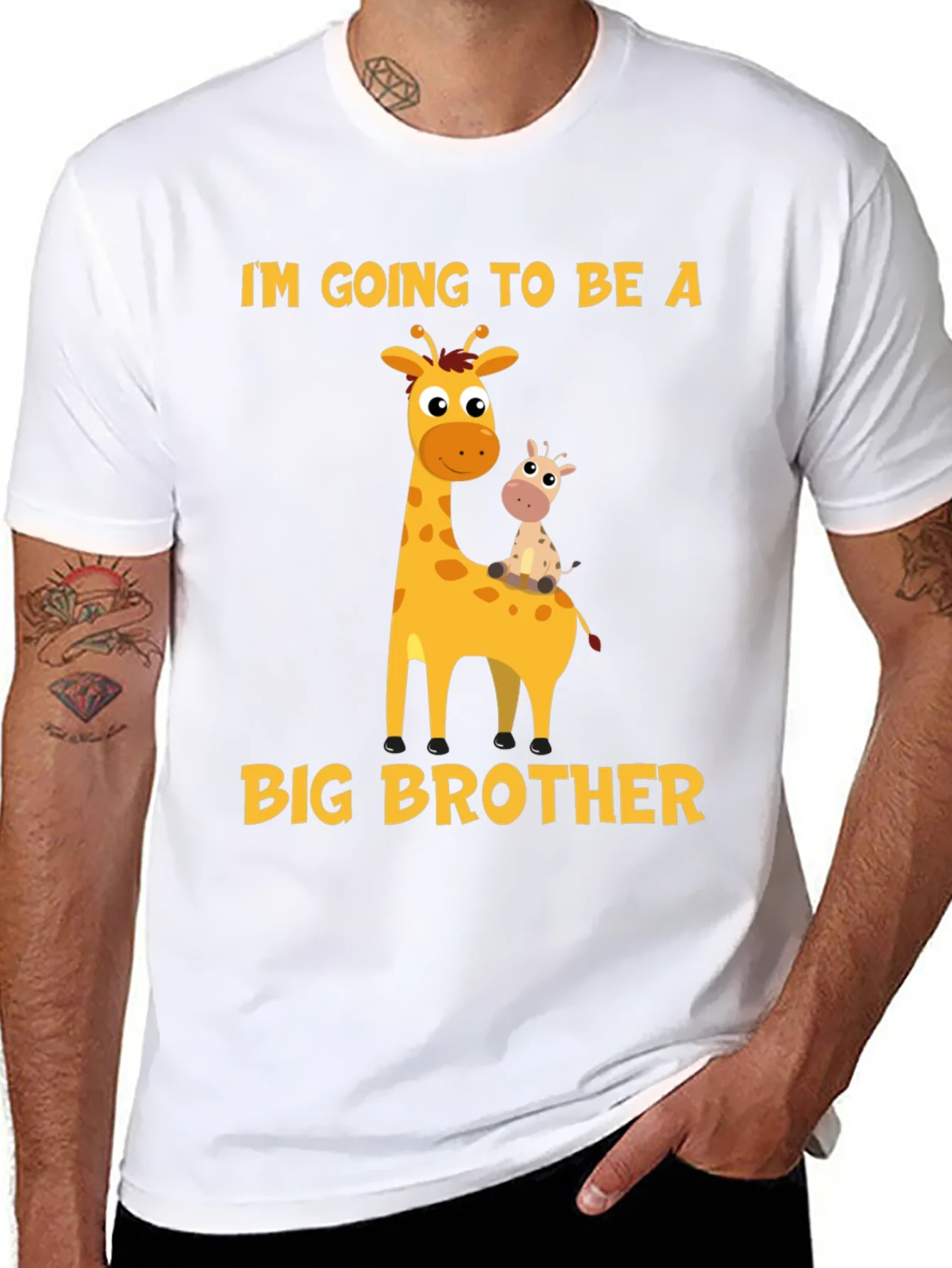 Big Brother Giraffe T-Shirt