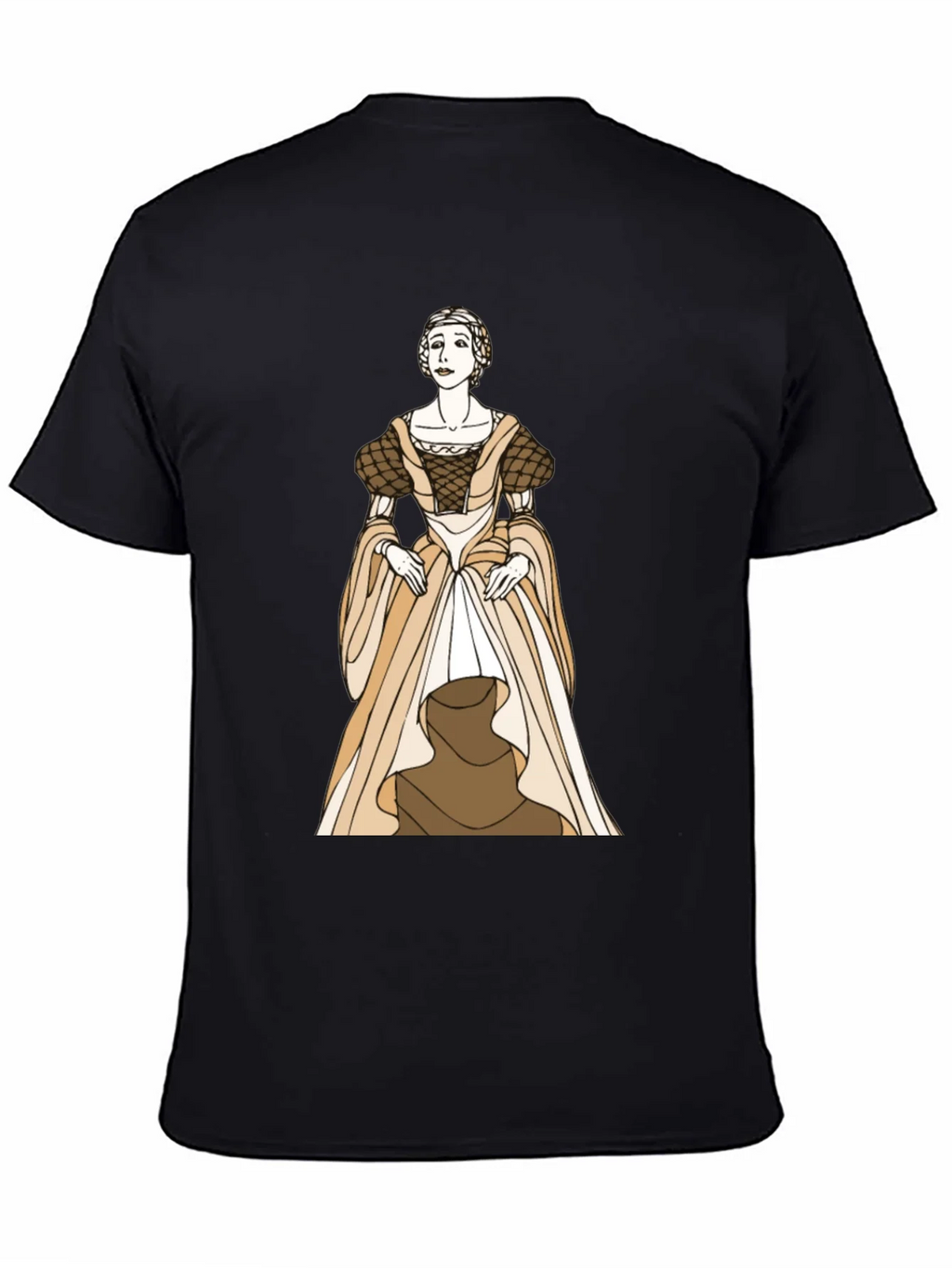 Renaissance Woman Graphic Tee - Black