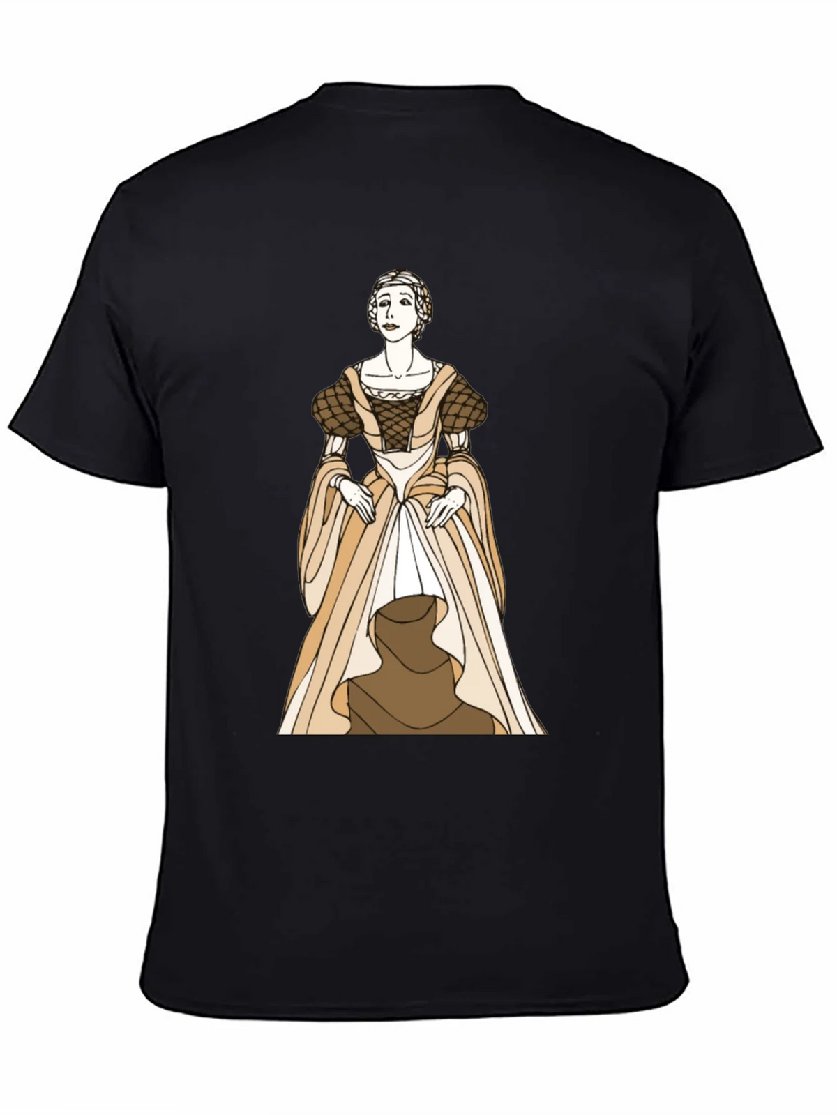 Renaissance Woman Graphic Tee - Black
