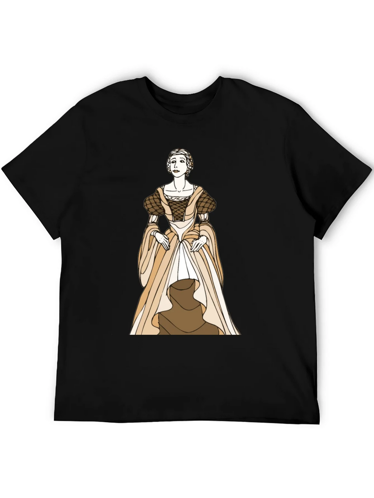 Renaissance Woman Graphic Tee - Black