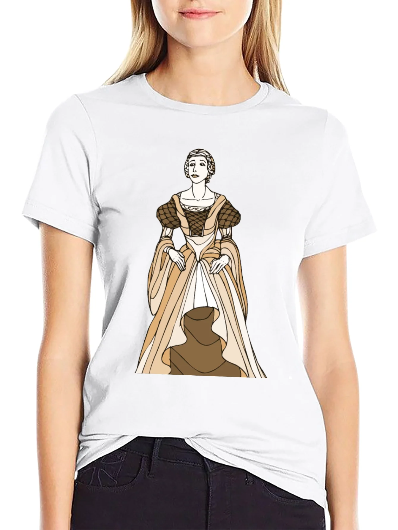 Renaissance Woman Graphic Tee - Black