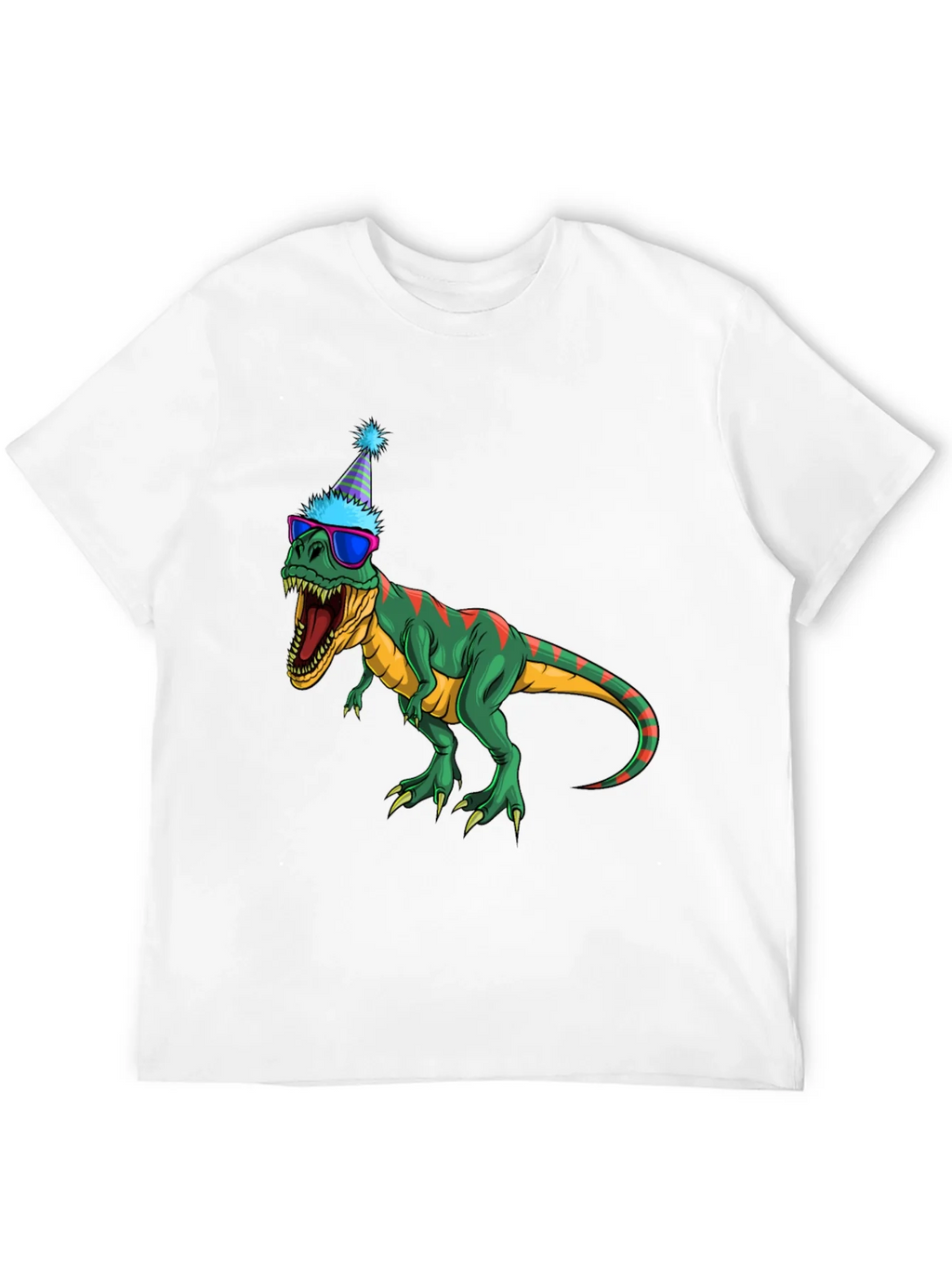 Party Dino T-Shirt - Fun & Festive