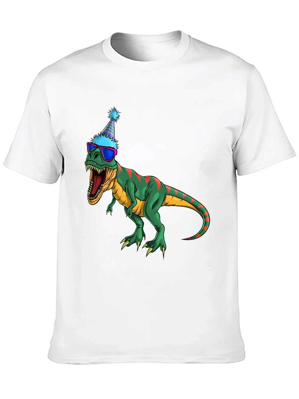 Party Dino T-Shirt - Fun & Festive