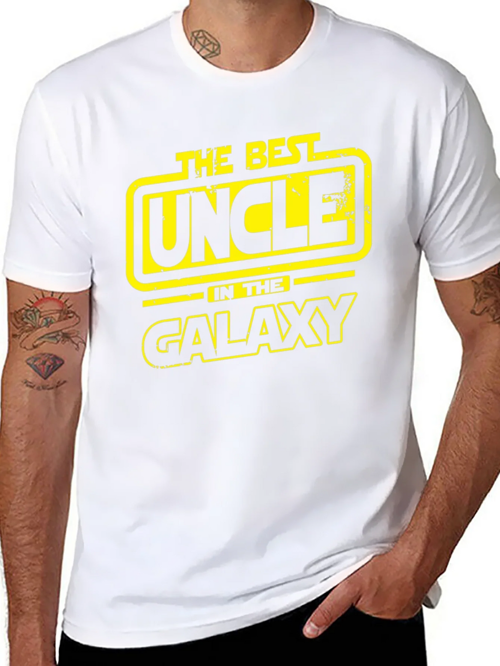 Best Uncle in the Galaxy T-Shirt