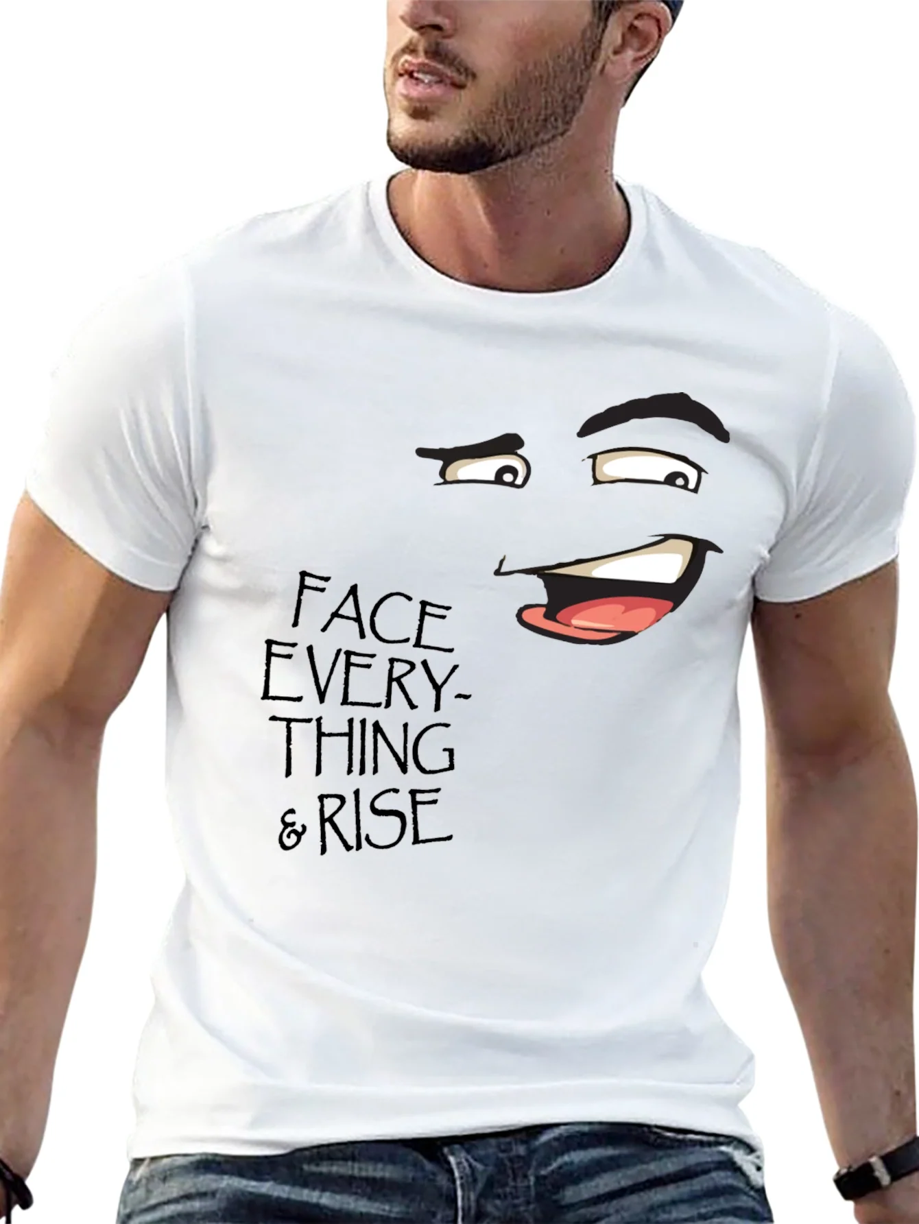 Funny Face Everything & Rise Graphic Tee